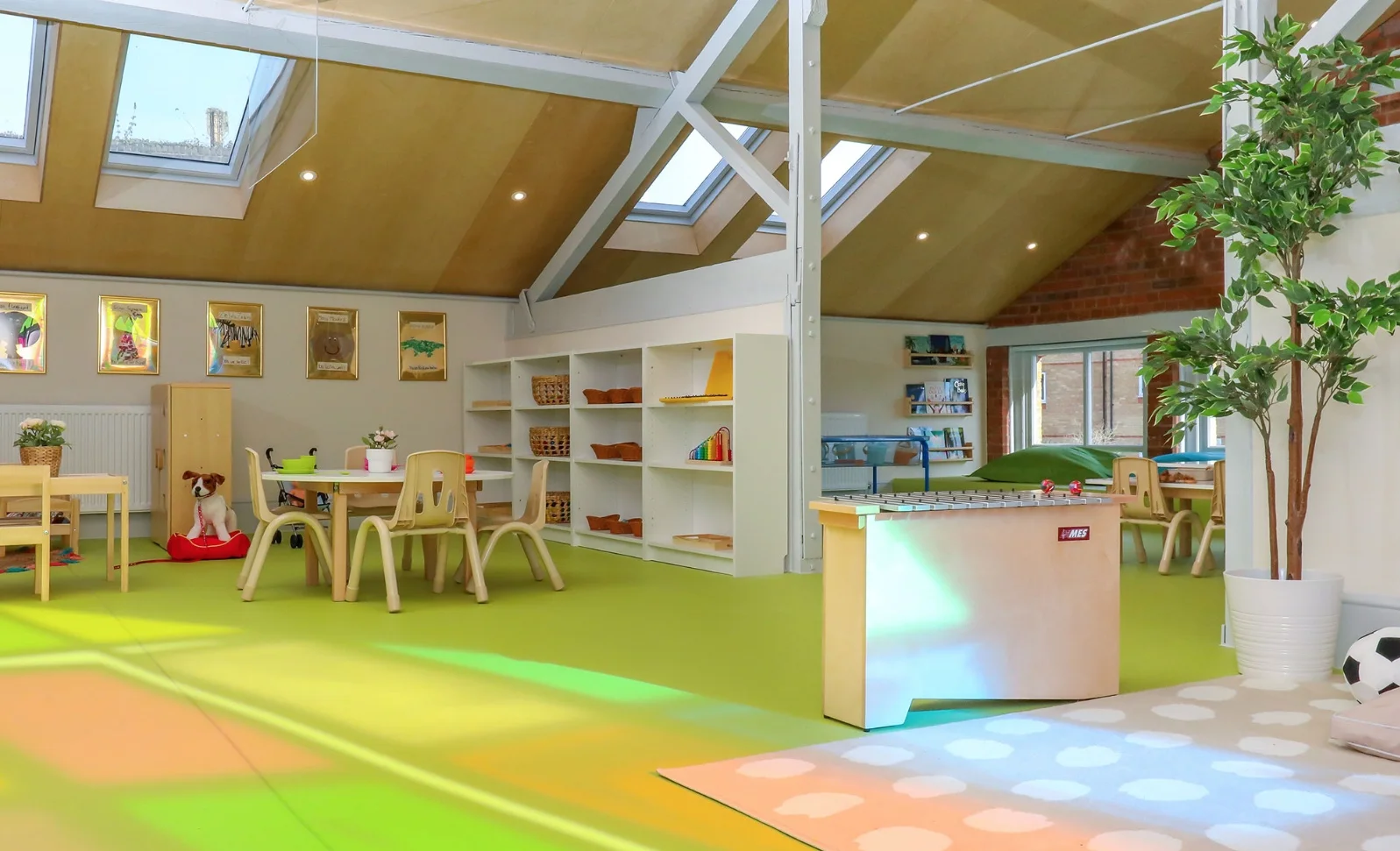Nursery spaces — nursery interior photograph